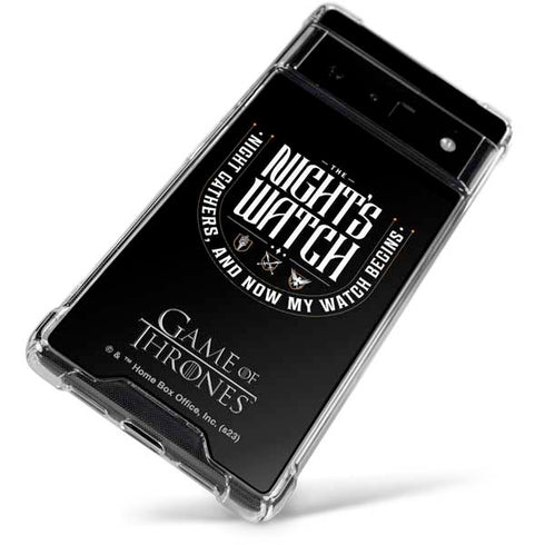 Game of Thrones: The Nights Watch Google Pixel 6 Clear Case